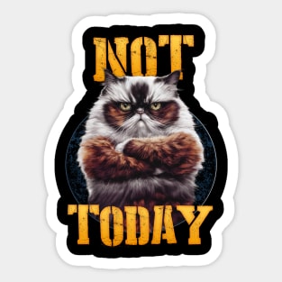 yeti-not-today Sticker